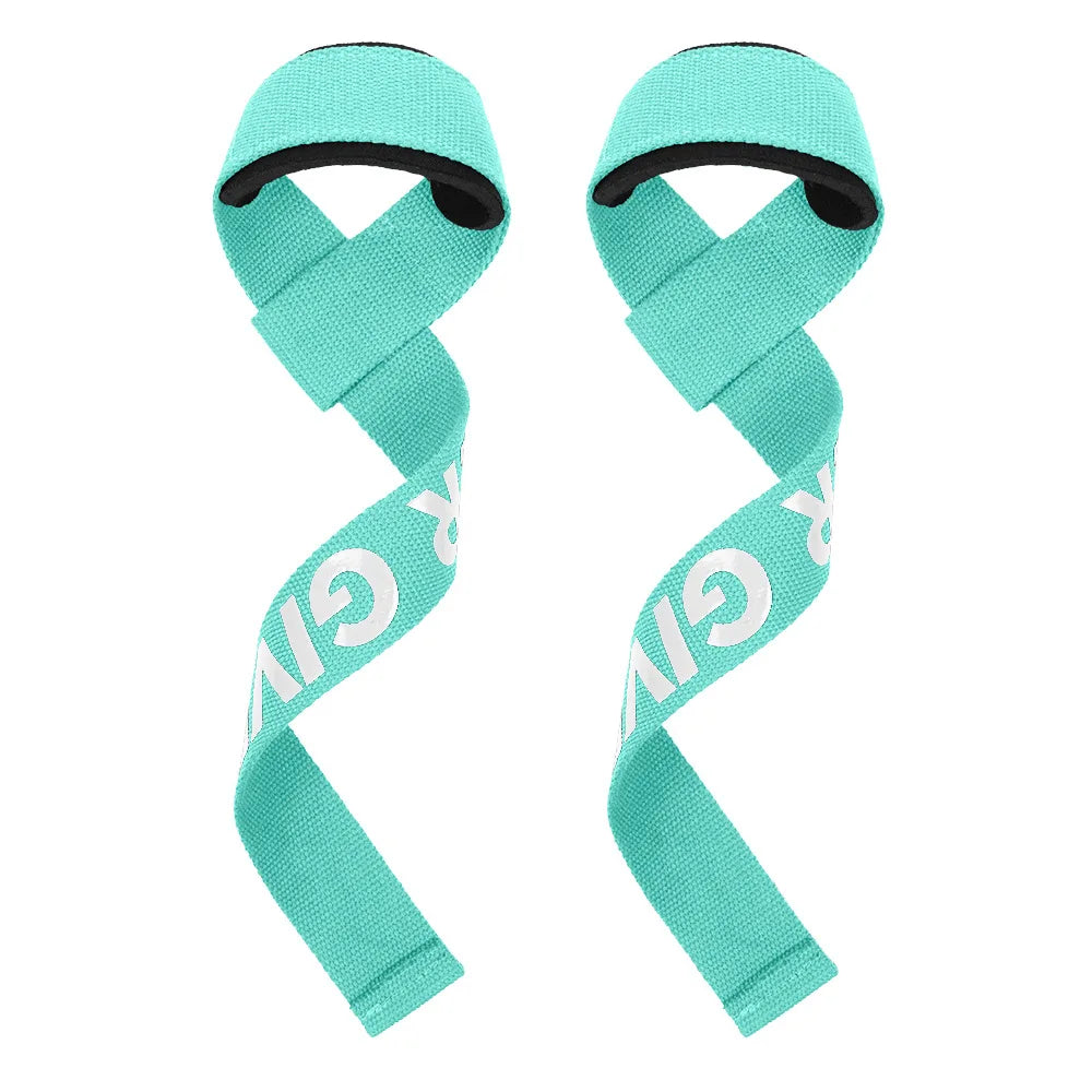 1 Pair Weight Lifting Strap Anti Slip Deadlift Strap Heavylifting Bodybuilding Powerlifting Wrist Support Booster Belt Grip Band