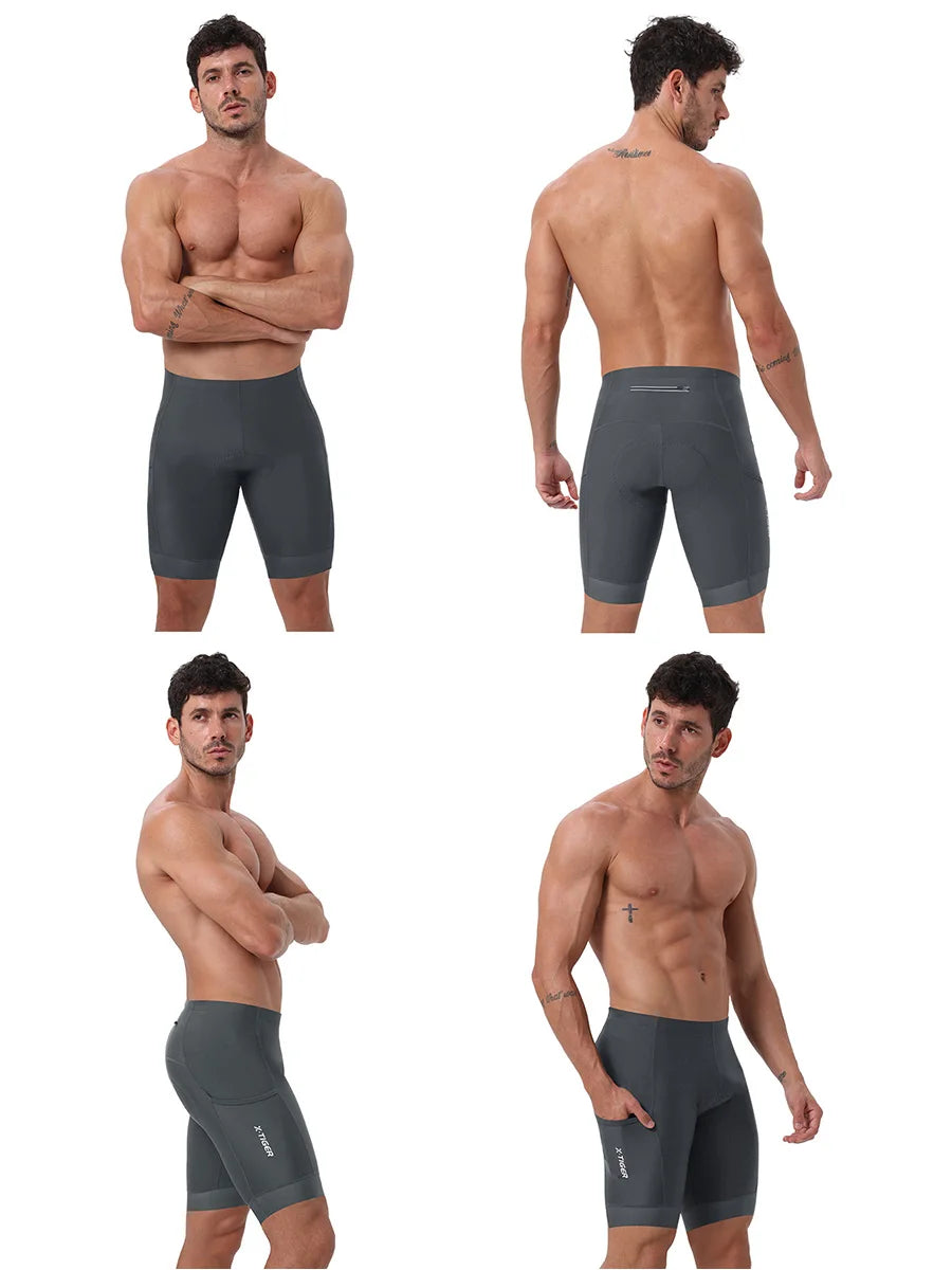 X-TIGER RideCore™ | Men's 5D Cycling Shorts