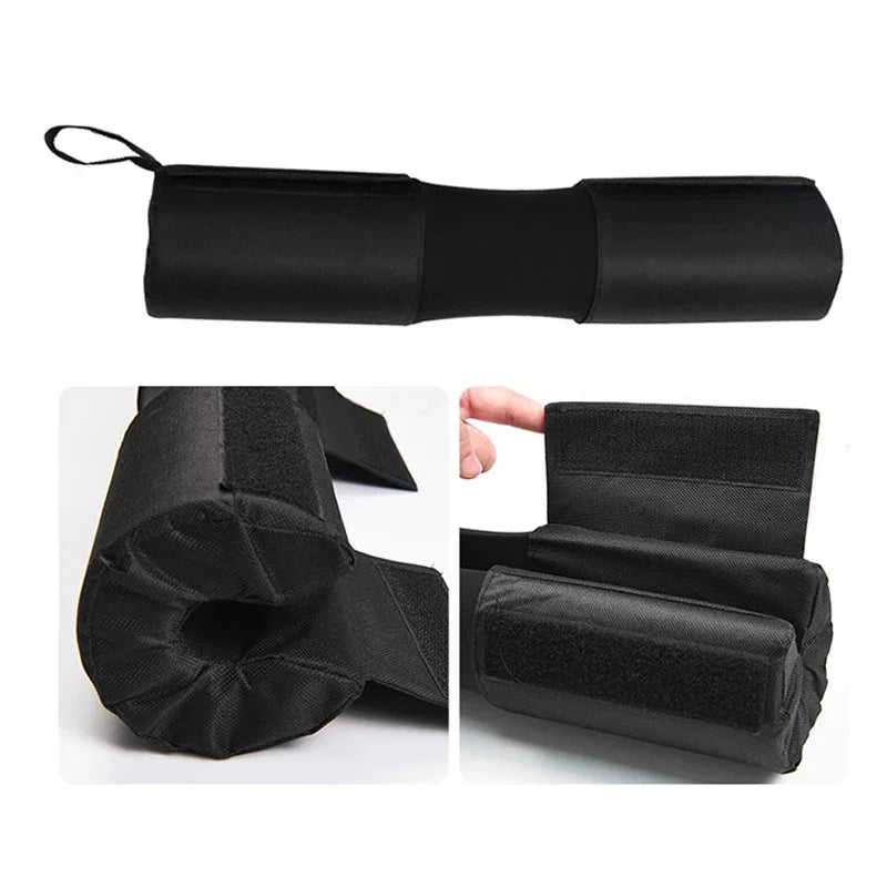 Barbell Squat Shoulder Pad Thick Bar Pad Hip Trust Pillow Foam Protection Bar Bodybuilding Sponge for Dumbbells Hip Training