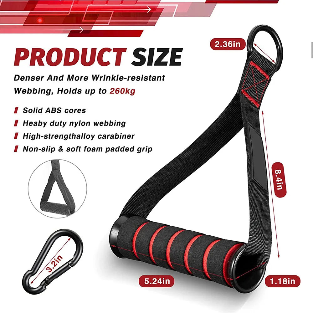Tricep Rope Push Pull Down Cord For Bodybuilding Exercise Gym Workout for Home or Gym Use Fitness Exercise Body Equipment