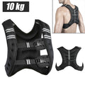 Weight vest 10 kg running vest weight men/women, training with weights training vest for fitness, strength training, running