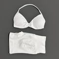 2 Pieces Yoga Gym Set Women Seamless Strappy Yoga Bra High Waist Workout Scrunch Shorts Sports Set Fitness Clothes Sportswear