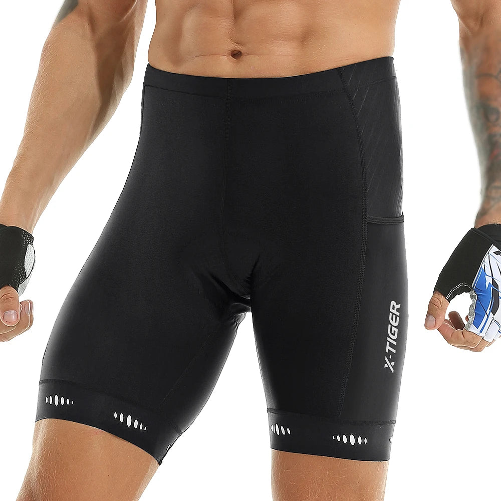 X-TIGER RideCore™ | Men's 5D Cycling Shorts