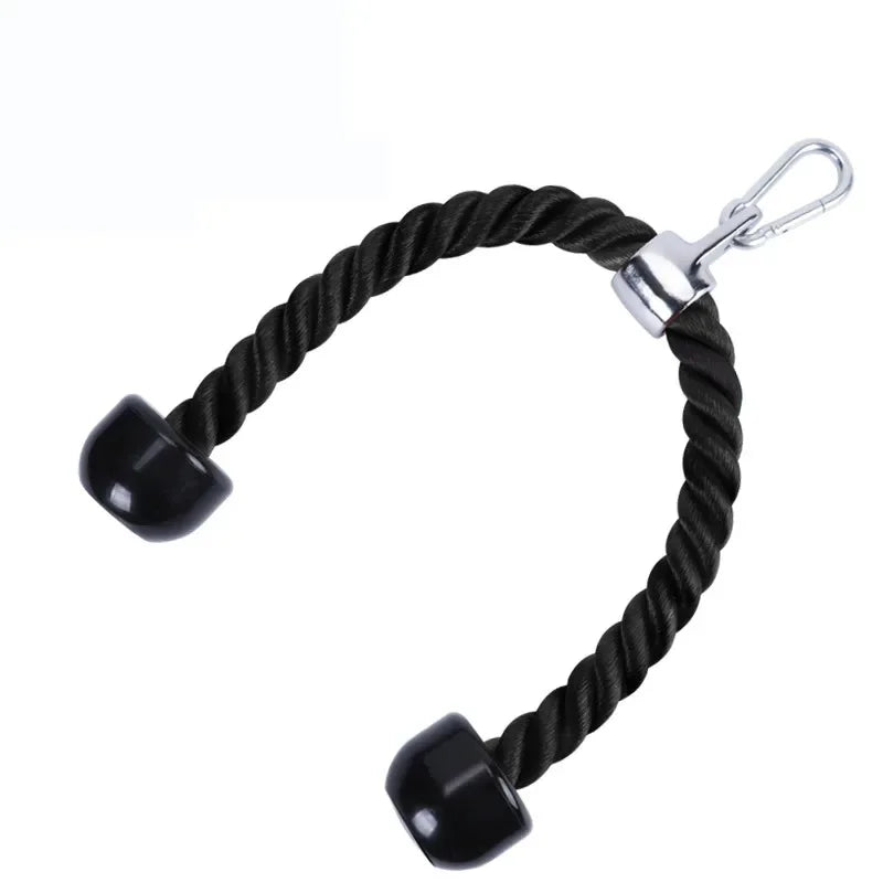Tricep Rope Push Pull Down Cord For Bodybuilding Exercise Gym Workout for Home or Gym Use Fitness Exercise Body Equipment