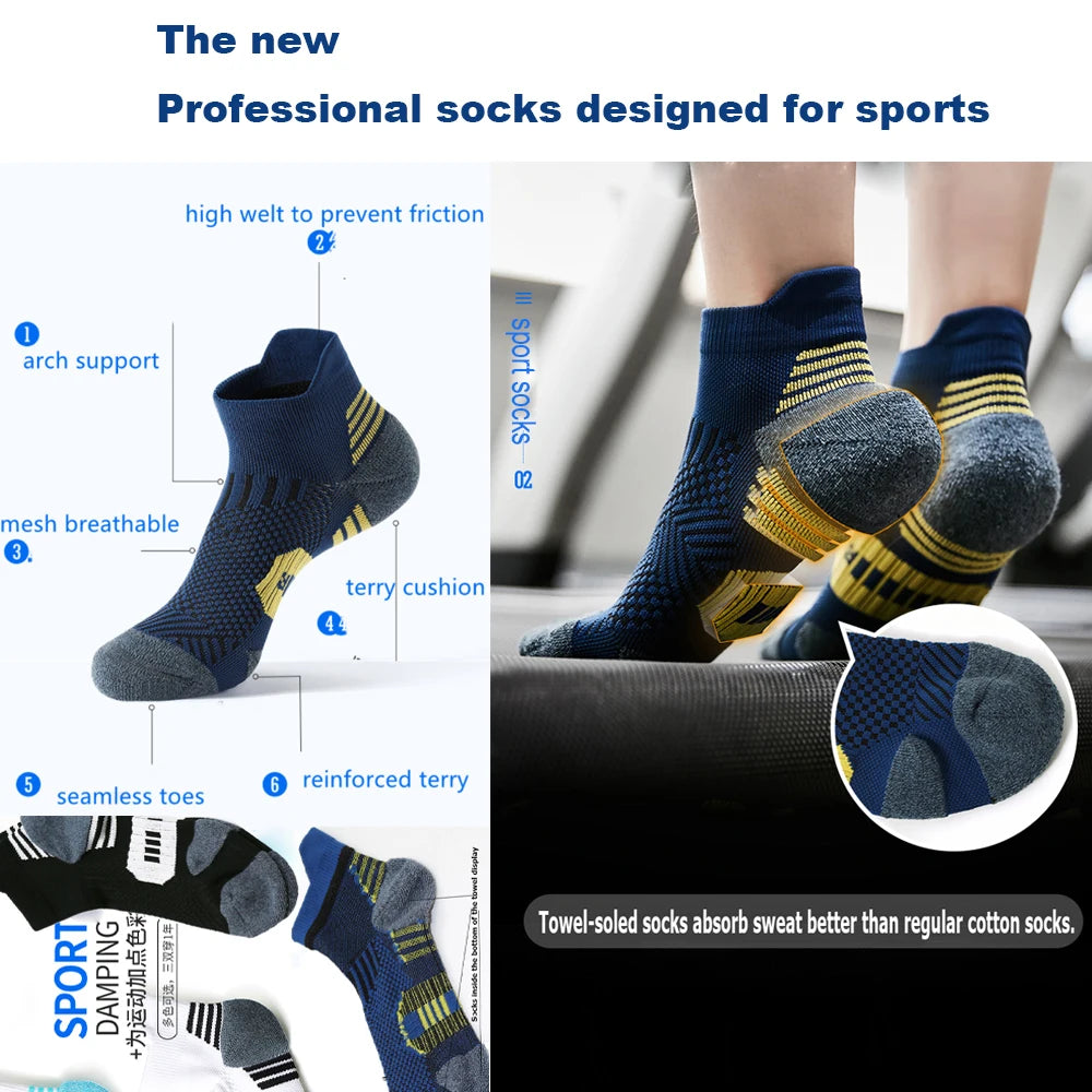 Comfort Max Pro™ — Non-Slip Cushioned Performance Socks