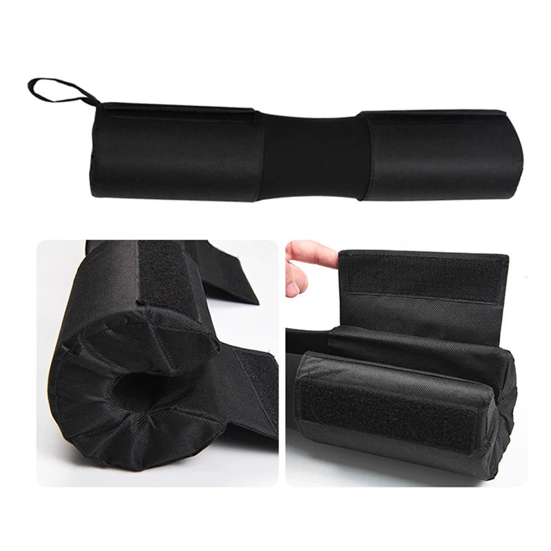 Barbell Squat Shoulder Pad Thick Bar Pad Hip Trust Pillow Foam Protection Bar Bodybuilding Sponge for Dumbbells Hip Training