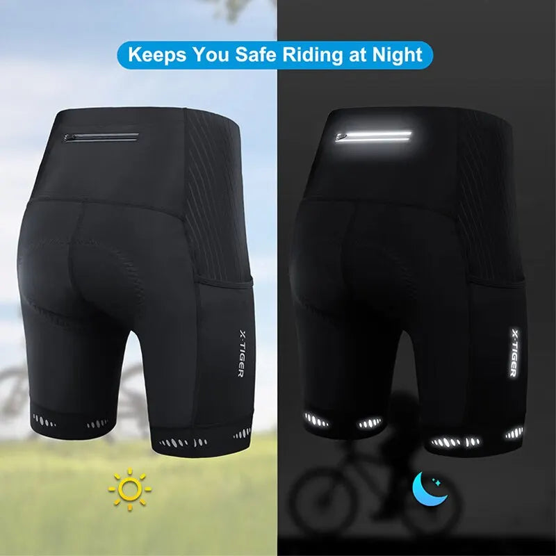 X-TIGER RideCore™ | Men's 5D Cycling Shorts